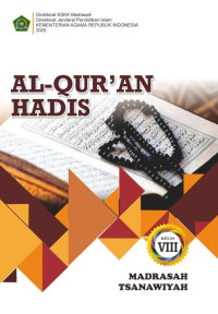 Image of AL-QUR'AN HADIS KELAS VIII MADRASAH TSANAWIYAH