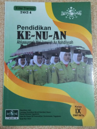 Image of Pendidikan Ke-NU-an Ahlussunnah Wal Jama'ah An Nahdiyyah Kelas IX SMP/MTs