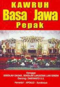 Image of KAWRUH Basa Jawa Pepak