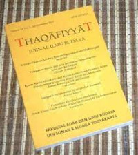 Image of THAQAFIYYAT JURNAL ILMU BUDAYA Volume 15, No. 1, Juni 2014